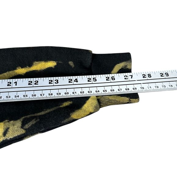 YoungLA Hoodie Sweatshirt Men's Small Tie Dye Black Blue Pink Cotton Pullover - Picture 8 of 9